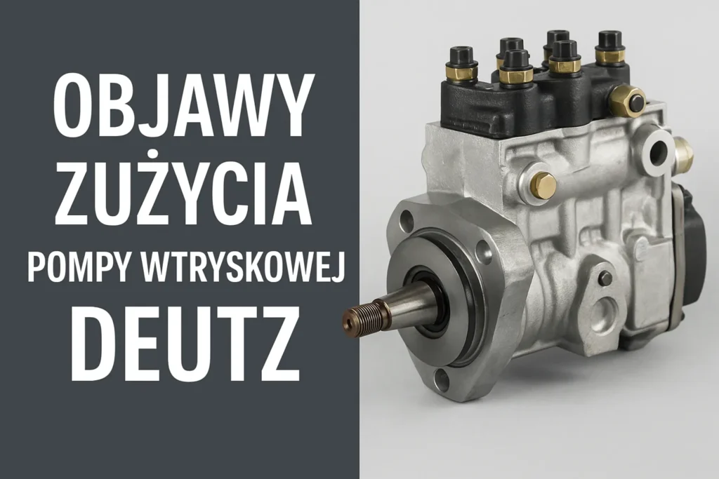 Objawy zużycia pompy wtryskowej w silnikach Deutz
