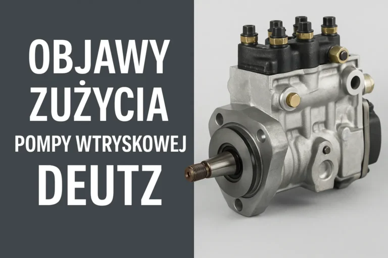 Objawy zużycia pompy wtryskowej w silnikach Deutz